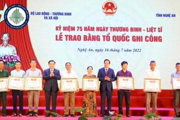 Thủ tục đổi hoặc cấp lại Bằng “Tổ quốc ghi công” được quy định như thế nào?