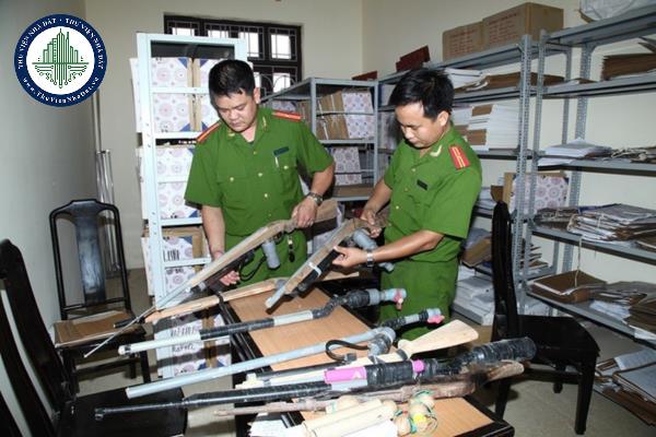 Trách nhiệm của các đơn vị trực thuộc Bộ Công an trong công tác quản lý vũ khí, vật liệu nổ quân dụng, công cụ hỗ trợ được quy định như thế nào?