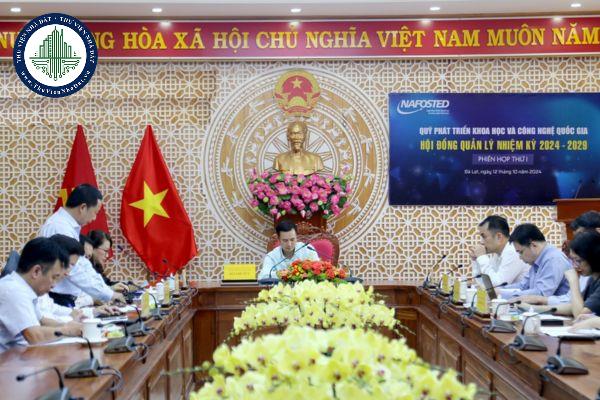 Trách nhiệm thành lập Hội đồng quản lý Quỹ phát triển khoa học và công nghệ thuộc về ai?