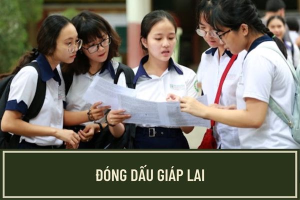 Khi đăng ký thi THPT 2023 phải đóng dấu giáp lai như thế nào? Thí sinh thi THPT đóng dấu giáp lai ở đâu?