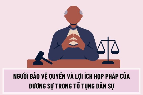 Người nhà có được làm người bảo vệ quyền và lợi ích hợp pháp của đương sự trong tố tụng dân sự hay không?