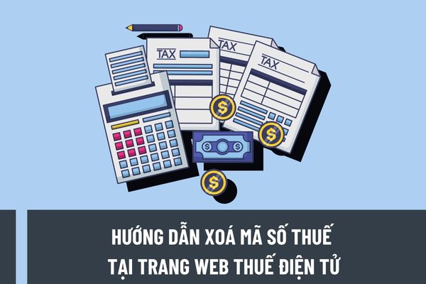 Hướng dẫn xoá mã số thuế tại trang web Thuế điện tử đơn giản nhất? Việc sử dụng mã số thuế phải tuân thủ quy định nào?