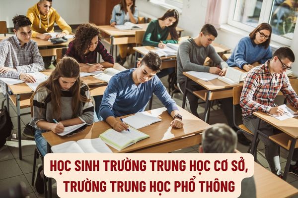 Chuẩn mực ứng xử của học sinh trường trung học cơ sở, trường trung học phổ thông như thế nào?