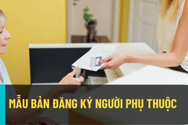 Mẫu bản đăng ký người phụ thuộc? Bảng kê giảm trừ gia cảnh cho người phụ thuộc cho người nộp thuế thu nhập cá nhân như thế nào?