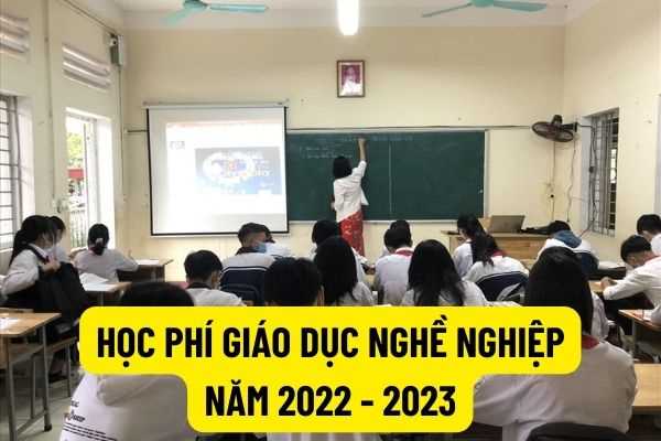 Học phí của cơ sở giáo dục nghề nghiệp công lập từ năm 2022 - 2023 là bao nhiêu? Học phí theo tín chỉ được tính như thế nào?