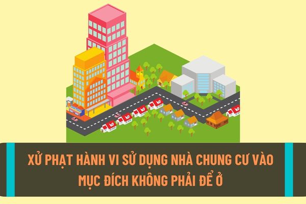 Sử dụng nhà ở chung cư vào mục đích không phải để ở sẽ bị xử phạt như thế nào? Có bao nhiêu loại nhà chung cư?