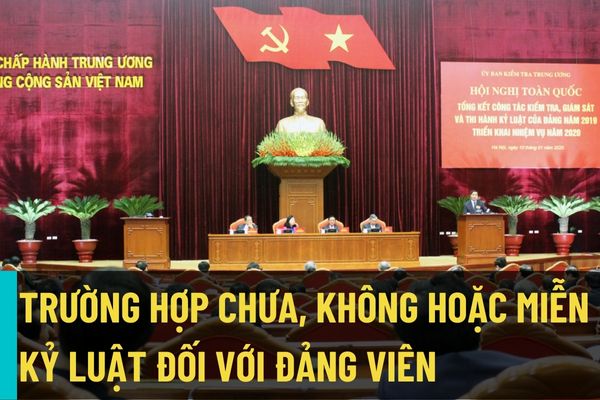 Thêm trường hợp chưa kỷ luật hoặc không, miễn kỷ luật Đảng viên, tổ chức Đảng tại Quy định 69-QĐ/TW từ ngày 06/7/2022?