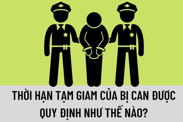 Thời hạn tạm giam của bị can được quy định như thế nào? Ai có thẩm quyền ra lệnh, quyết định bắt bị can, bị cáo để tạm giam?