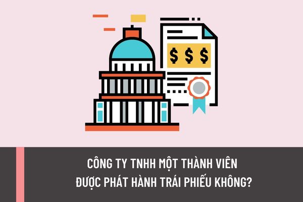 Công ty TNHH một thành viên được phát hành trái phiếu không? Trình tự, thủ tục chào bán và chuyển nhượng trái phiếu riêng lẻ được quy định ra sao?