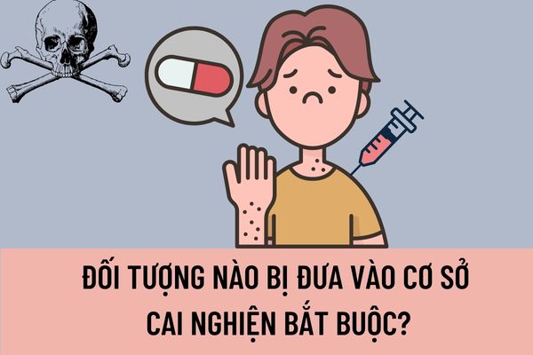 Đối tượng nào bị đưa vào cơ sở cai nghiện bắt buộc? Trường hợp nào không áp dụng biện pháp đưa vào cơ sở cai nghiện bắt buộc?