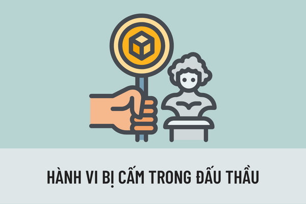 Các hành vi bị cấm trong đấu thầu là gì? Thời gian áp dụng hình thức xử phạt cấm tham gia quá trình lựa chọn nhà thầu tối thiểu bao lâu?