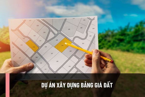 Dự án xây dựng bảng giá đất được lập theo trình tự như thế nào? Hồ sơ thẩm định dự thảo bảng giá đất phải gửi vào ngày nào?