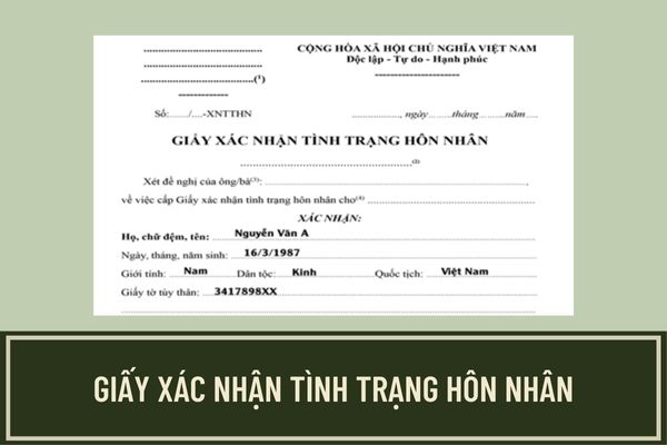 Hồ sơ xin giấy xác nhận tình trạng hôn nhân bao gồm những gì? Lệ phí cấp giấy xác nhận tình trạng hôn nhân mới nhất 2023?