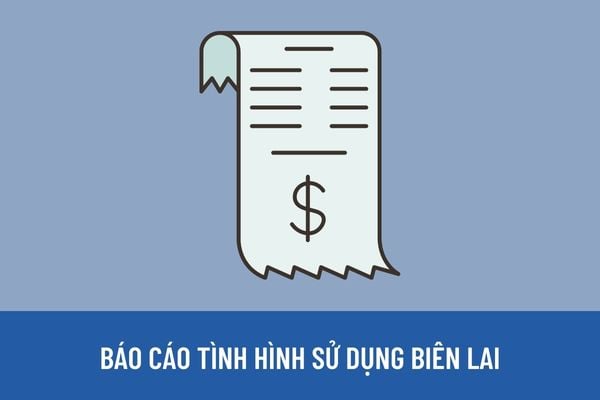 Phải báo cáo tình hình sử dụng biên lai định kỳ khi nào? Nguyên tắc tạo biên lai được quy định như thế nào?