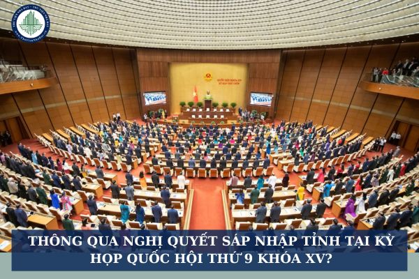 Thông qua Nghị quyết sáp nhập tỉnh tại Kỳ họp Quốc hội thứ 9 khóa XV?