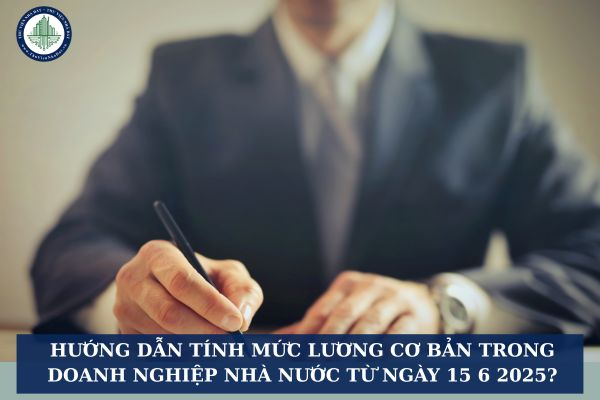 Hướng dẫn tính mức lương cơ bản trong doanh nghiệp nhà nước từ ngày 15 6 2025?