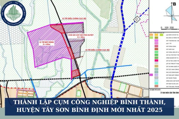 Thành lập cụm công nghiệp Bình Thành, huyện Tây Sơn Bình Định mới nhất 2025