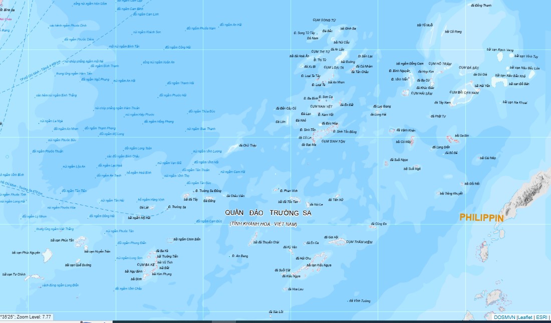 Bản đồ hành chính Khánh Hòa