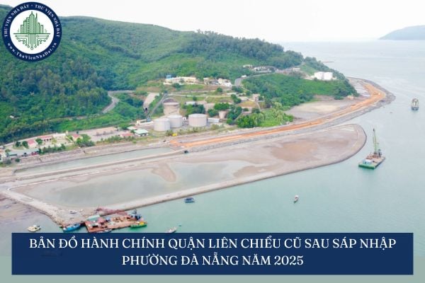Bản đồ hành chính Quận Liên Chiểu cũ sau sáp nhập phường Đà Nẵng năm 2025