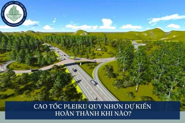 Cao tốc Pleiku Quy Nhơn dự kiến hoàn thành khi nào?