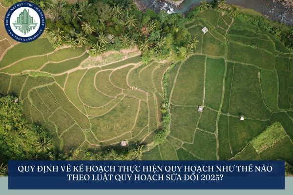 Quy định về kế hoạch thực hiện quy hoạch như thế nào theo Luật Quy hoạch sửa đổi 2025?