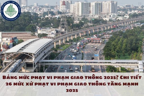 Bảng mức phạt vi phạm giao thông 2025? Chi tiết 26 mức xử phạt vi phạm giao thông tăng mạnh 2025