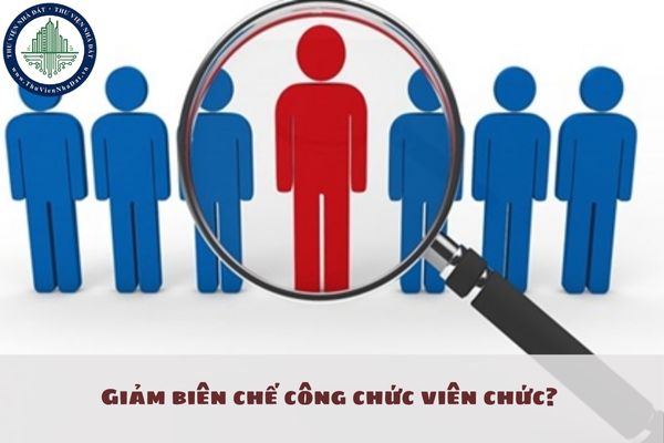 Giảm biên chế công chức viên chức?