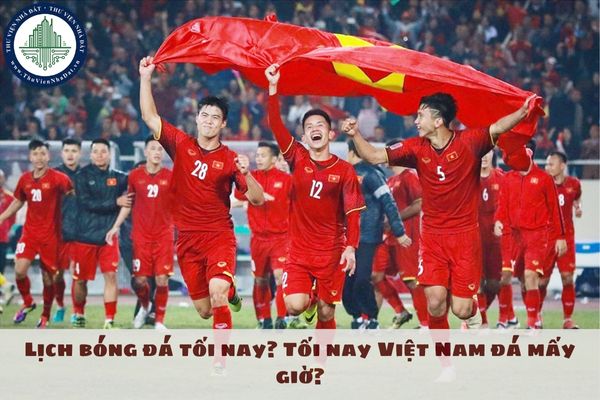 Lịch bóng đá tối nay? Tối nay Việt Nam đá mấy giờ?