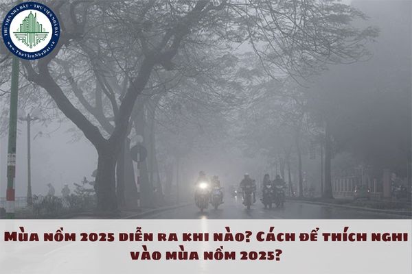 Mùa nồm 2025 diễn ra khi nào? Cách để thích nghi vào mùa nồm 2025?