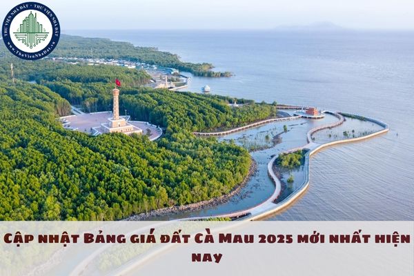 Cập nhật Bảng giá đất Cà Mau 2025 mới nhất hiện nay