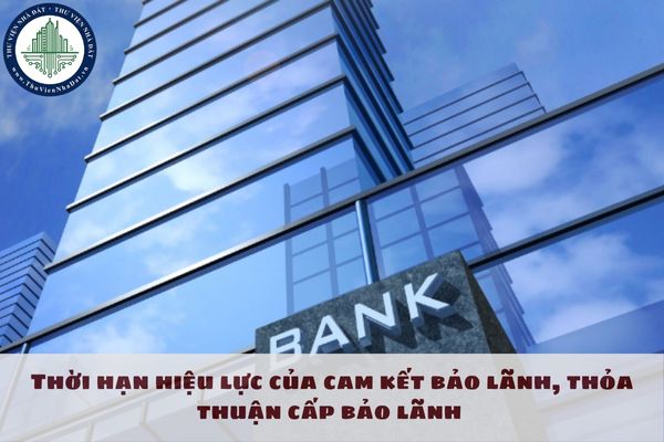 Thời hạn hiệu lực của cam kết bảo lãnh, thỏa thuận cấp bảo lãnh được xác định như thế nào từ 01/04/2025?