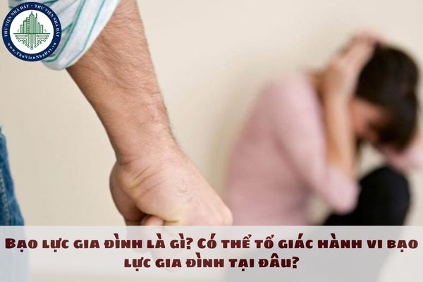 Bạo lực gia đình là gì? Có thể tố giác hành vi bạo lực gia đình tại đâu?