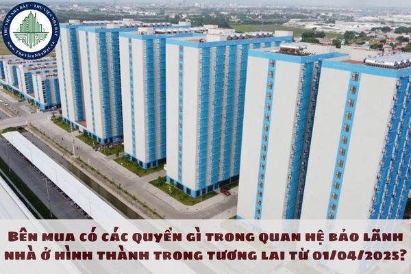 Bên mua có các quyền gì trong quan hệ bảo lãnh nhà ở hình thành trong tương lai từ 01/04/2025?