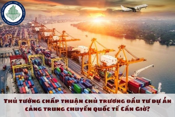 Thủ tướng chấp thuận chủ trương đầu tư dự án cảng trung chuyển quốc tế Cần Giờ?