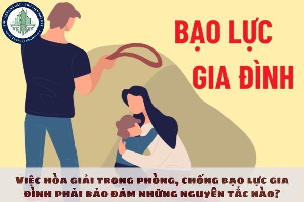 Việc hòa giải trong phòng, chống bạo lực gia đình phải bảo đảm những nguyên tắc nào?