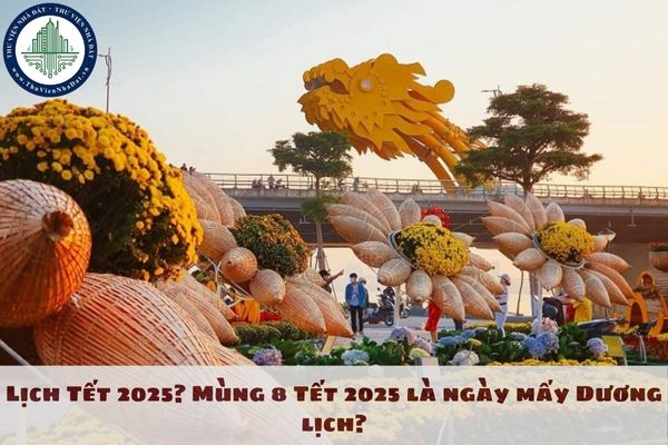 Lịch Tết 2025? Mùng 8 Tết 2025 là ngày mấy Dương lịch?