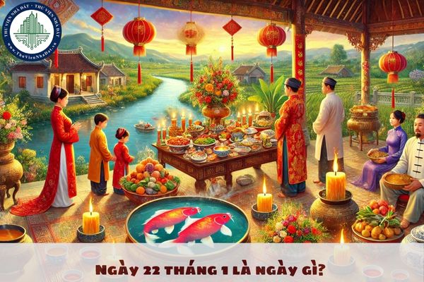 Ngày 22 tháng 1 là ngày gì? Ngày 22 tháng 1 năm 2025 cúng ông Công ông Táo phải không?