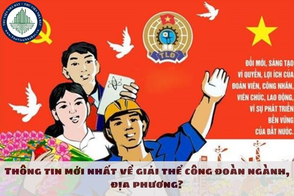 Thông tin mới nhất về giải thể công đoàn ngành, địa phương? Đã có Công văn 316 của Tổng Liên đoàn Lao động Việt Nam về việc giải thể công đoàn?