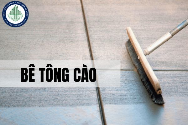 Ứng dụng của bê tông cào trong công trình xây dựng?