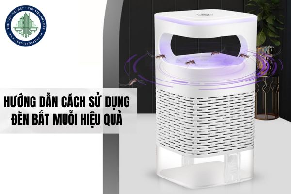 Hướng dẫn cách sử dụng đèn bắt muỗi hiệu quả