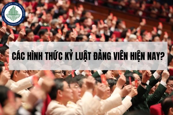 Các hình thức kỷ luật Đảng viên hiện nay?