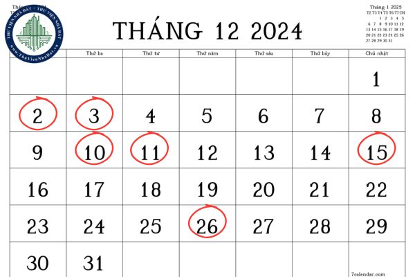 Lịch cắt tóc tháng 12 năm 2024 gặp nhiều may mắn?