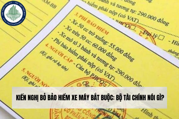 Kiến nghị bỏ bảo hiểm xe máy bắt buộc: Bộ Tài chính nói gì?