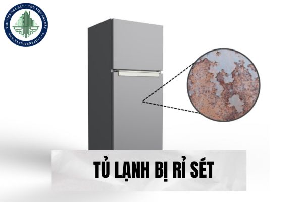 Mẹo xử lý tủ lạnh bị rỉ sét hiệu quả và nhanh chóng