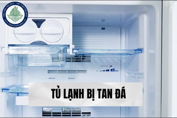 Vì sao tủ lạnh bị tan đá? Nguyên nhân và cách khắc phục hiệu quả