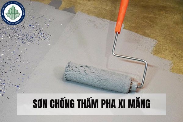 Sơn chống thấm pha xi măng là gi? Ưu điểm của sơn chống thấm pha xi măng?