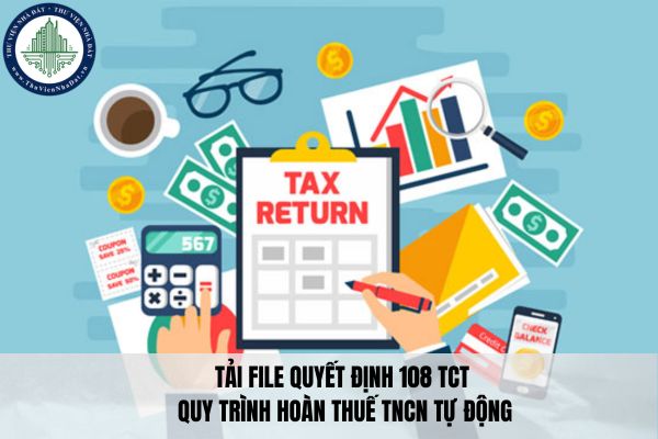 Tải file Quyết định 108 TCT Quy trình hoàn thuế TNCN tự động