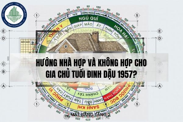 Hướng nhà hợp và không hợp cho gia chủ tuổi Đinh Dậu 1957?