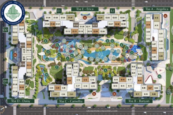 Dự án Lumiere Boulevard cao bao nhiêu tầng? Chi tiết mặt bằng thiết kế Lumiere Boulevard