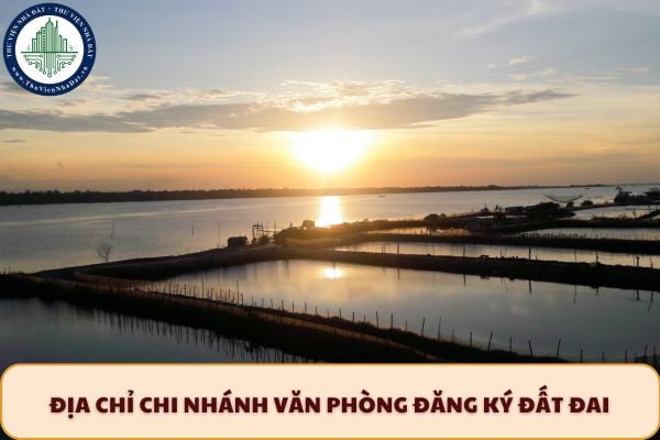 Cập nhật địa chỉ Chi nhánh văn phòng đăng ký đất đai khu vực Phú Vang TP Huế sau sáp nhập